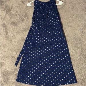 Juicy Couture navy and gold dress